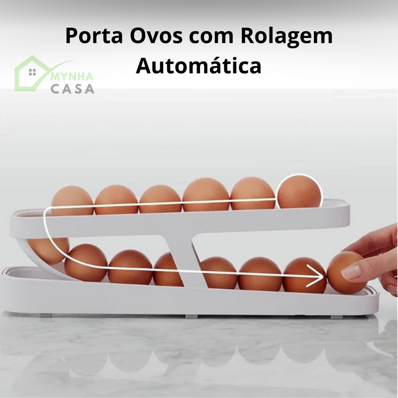 Porta Ovos com Rolagem Automática