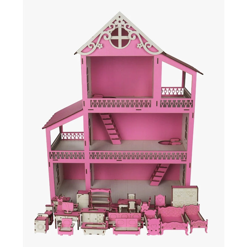 Casinha de Brinquedo MDF - montada