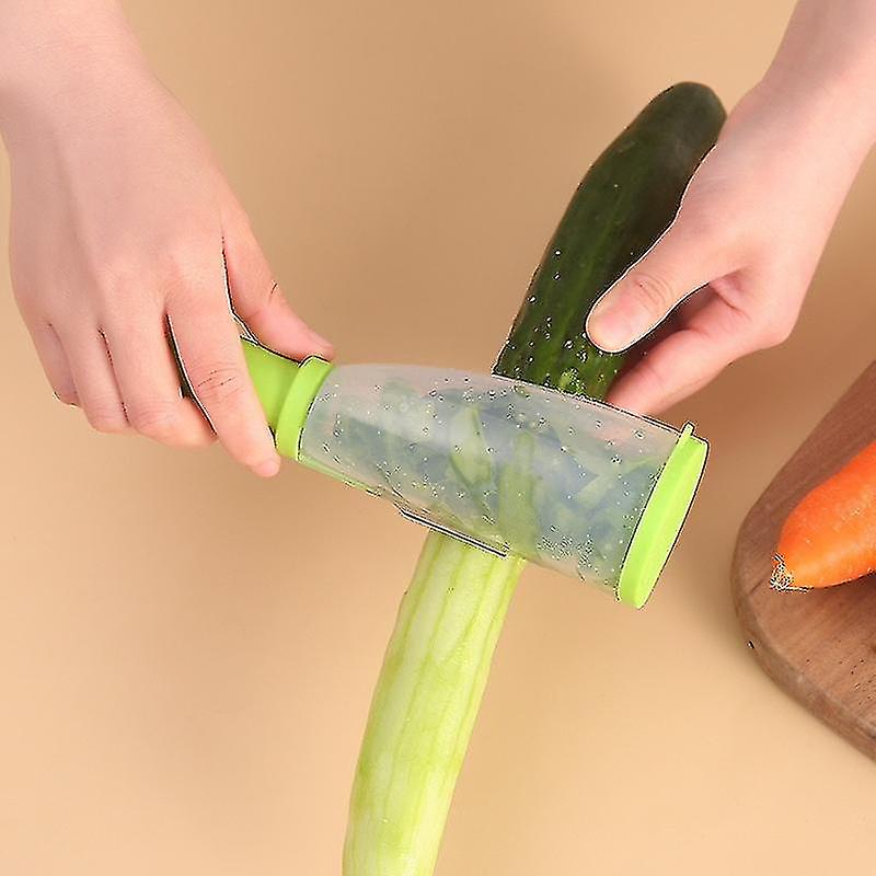 Descascador de Alimentos com Recipiente