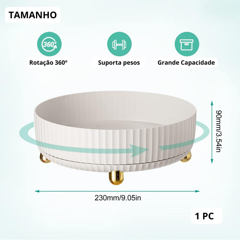 Bandeja Rotativa Multiuoso