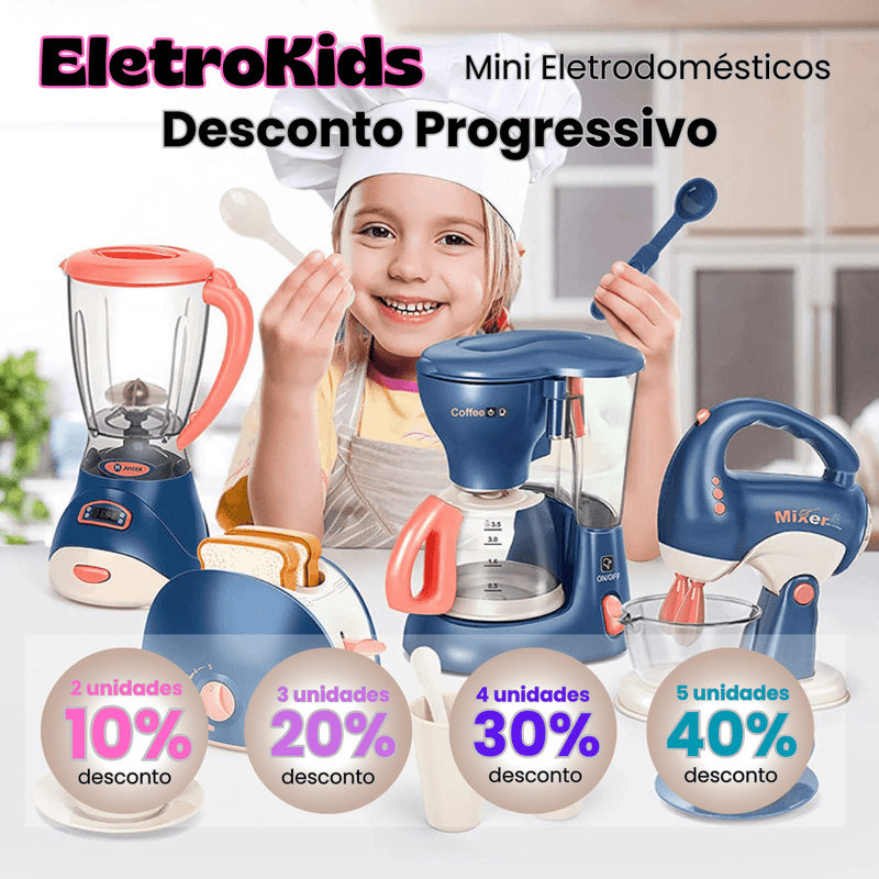 Mini Eletrodomésticos Infantil EletroKids