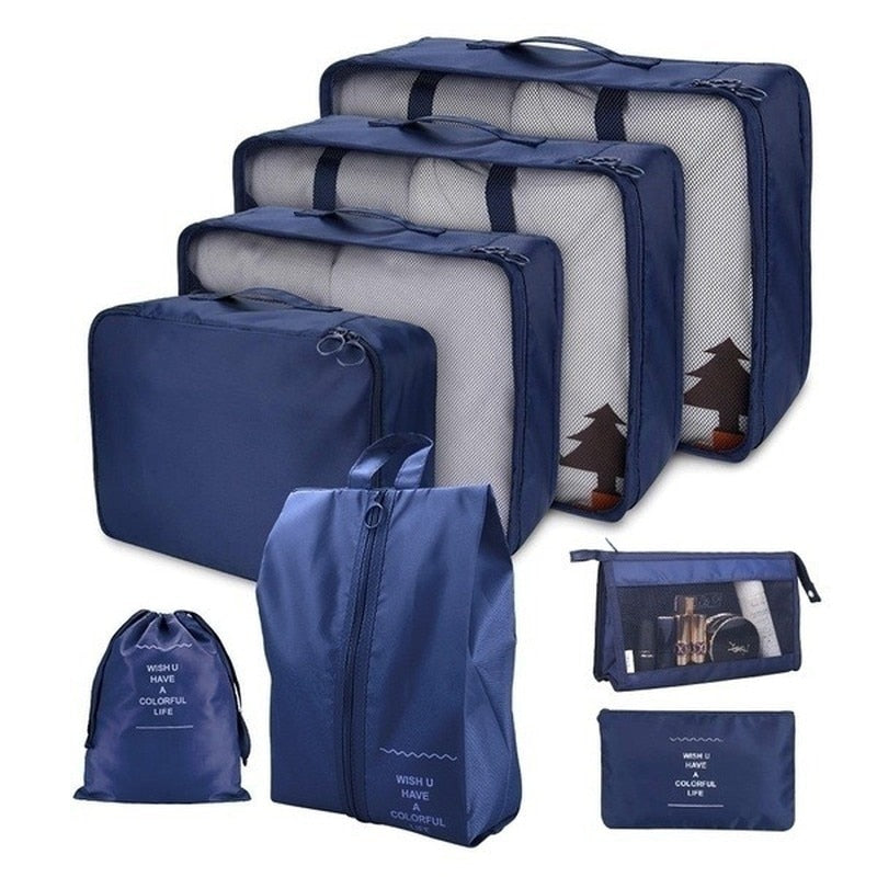 Kit organizador de malas 8 peças JetSet