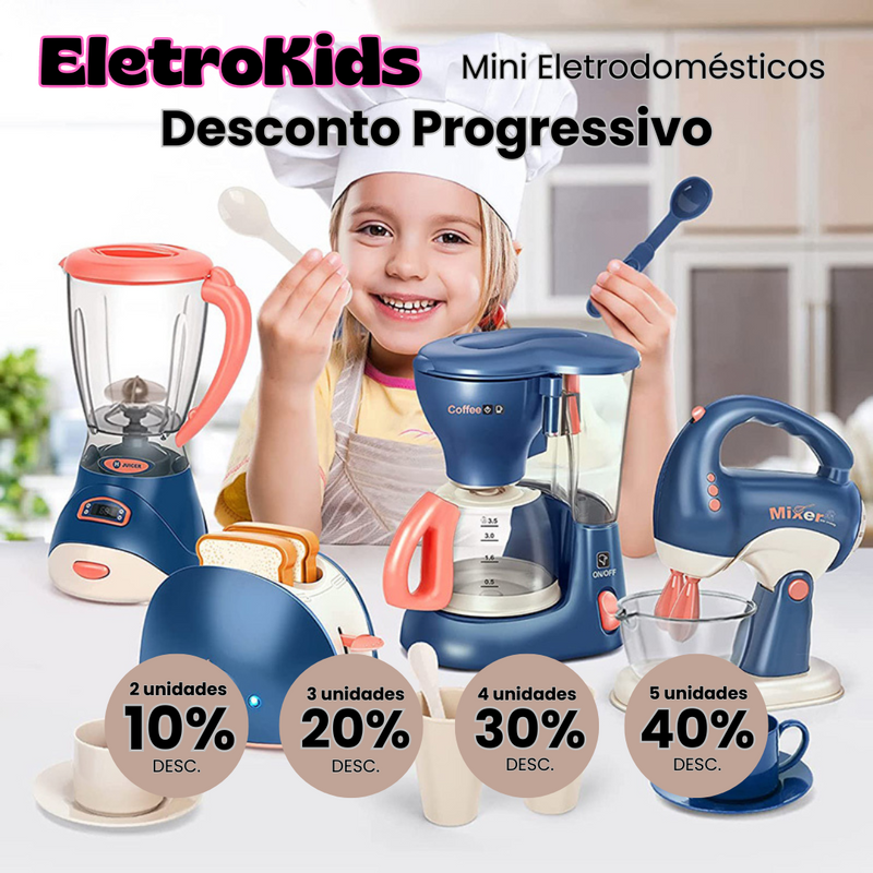 Mini Eletrodomésticos Infantil EletroKids